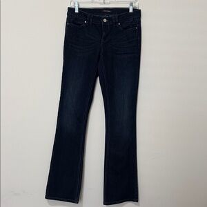 WHBM Mid Rise Noir Jeans, size 2